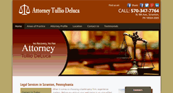 Desktop Screenshot of delucabankruptcy.com